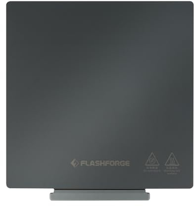 Flashforge Doppelseitiges Glattes PEI Magnet-Buildplate | Für Adventurer 5M Pro, 5M, 5X Series, Flexibles PEI-Blatt, Für PLA, PETG, TPU, PLA-CF, PETG-CF
