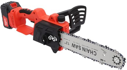 Electric Chainsaw 12 Inch Electric Corded Chain Saw Cordless Battery Chainsaw Brushless Motor Cordless Saw Tree Saw Electric Chain Saw