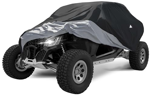 Walser Abdeckplane Quad All Weather Basic, Quad Abdeckplane wasserdicht, Quad Garage, Quad Zubehör, UV-beständige Quad Abdeckplane auch für E Quad, Quad Plane, wetterfeste Abdeckung Plane schwarz M