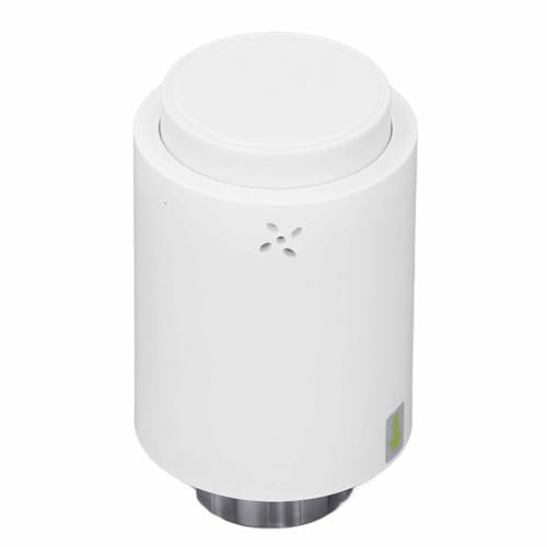 Plyisty Intelligentes Thermostat-Heizkörperventil, Programmierbares Thermostatventil, Unterstützt App- und Sprachsteuerung, Temperatureinstellung, Kindersicherung