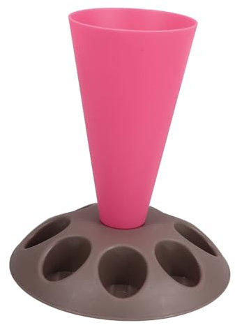 IMIKEYA Pastry Bag Holder Stand 8 Slots for Nozzles Plastic Baking Pastry Bag Organizer and Decorating Tool Rack for Kitchen and Cake Decorating