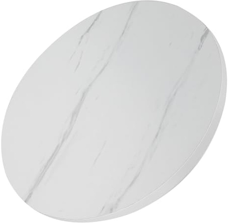 Zerodeko Mesa Giratoria De Madera Para Comedor Placa Giratoria Resistente Con Diseño Suave y Acabado Pulido Centro De Mesa Para Cenas Familiares y Reuniones Base Estable Para Uso Duradero e