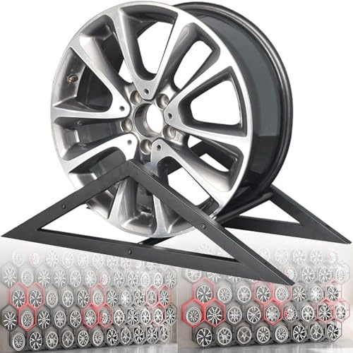 Espositore impilabile per pneumatici, supporto organizer per garage e officina