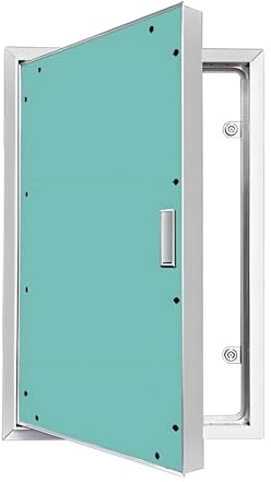 Pannello di Accesso per Cartongesso, Verniciabile e Tappezzabile per Pareti e Soffitti, Sportello di Manutenzione Facile da Installare per Idraulica e Cablaggi(60 * 60cm/23.6 * 23.6in)