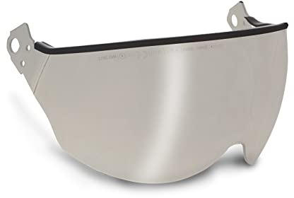 KASK Visier V2 Plus för skyddshjälmar plasma, superplasma, HP dimfri, reptålig, lämplig för glasögonbärare – olika versioner, färg: silver