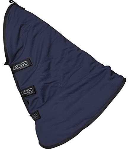 CATAGO Halsteil FIR-Tech Healing für Pferdedecke - Navy - 135/145 cm