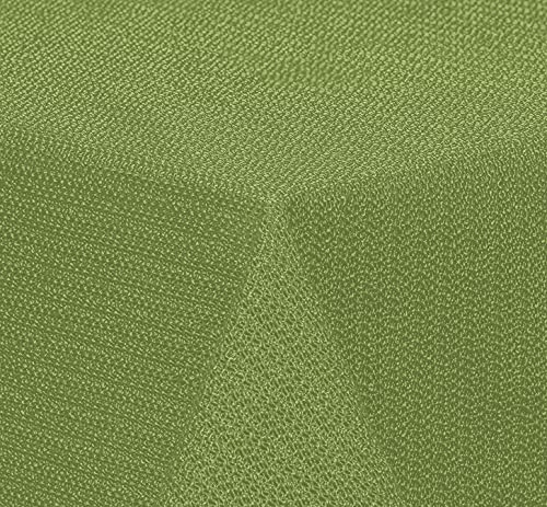 Brandsseller Gartentischdecke 110x140 cm Tischdecke ohne Einfassung Outdoor Tischtuch rechteckig Weichschaum für Garten, Terrasse, Balkon wetterfest rutschfest - Grün