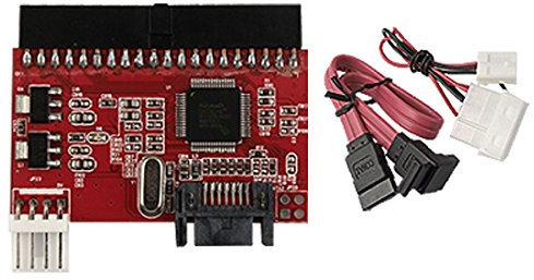 Ruilogod SATA to 40 Pin IDE Converter Adapter w Power Cable (id: c6c 3f7 8a5 55e cf8
