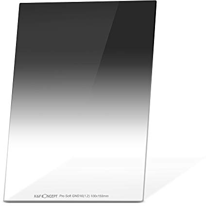 K&F Concept Square Soft GND16 Graduated Grad Neutral Density Filter ND16 (1.2/4 Stops) 100 * 150 * 2.0mm Nano-Coating Waterproof