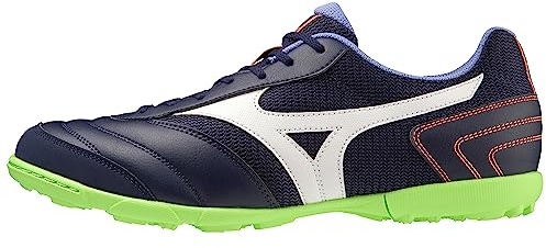 Mizuno Unisex MoreliaSalaClubTF Fútbol, Azul Noche/Blanco, 9 UK, Evening Blue White, 43 EU