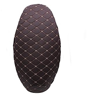 Funda de asiento para motocicleta universal, cojín antideslizante de asiento de PU, cuero impermeable y transpirable, funda de asiento para motocicleta con aislamiento térmico, funda de asiento para