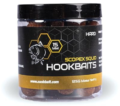 Nash Scopex Squid Hard Hook Baits: 20 mm