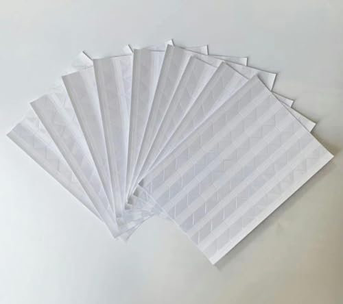 EILJSF 50 Blatt 5100 Stück Fotoecken Selbstklebende Album-Montageecken für Sammelalben DIY-Fotoalben Selbstklebende Ecken