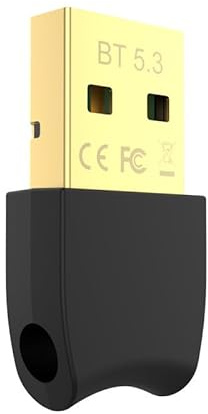 Adaptateur USB Bluetooth 5.3 pour PC Haut-parleur sans fil Souris Clavier Musique Récepteur Audio Émetteur Bluetooth