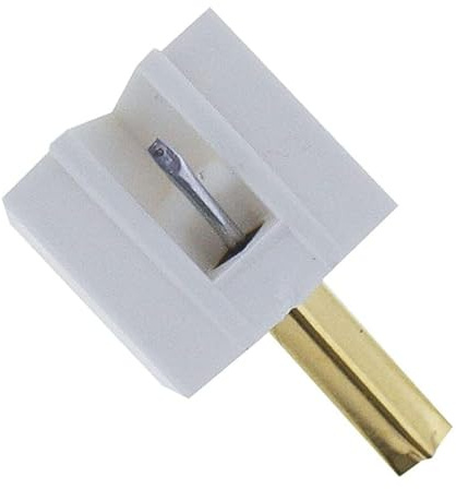Mekalero Aguja consistente para tocadiscos antiguos, perfecta para modelos SP25 y PL12D, accesorio de cartucho de tocadiscos