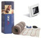 DEVI Devimat Dünnbettset Dünnbett Set mit Devireg Touch Fußbodenheizung DSVF150 (4m2)