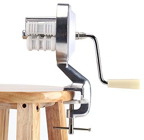 Macchina Manuale per Pasta, Pressa per Pasta in Lega di Alluminio, Macchina per Pressa per Gnocchi per Spaghetti e Fettucini per Maccheroni, Attrezzatura per la Produzione di Alimenti da Cucina