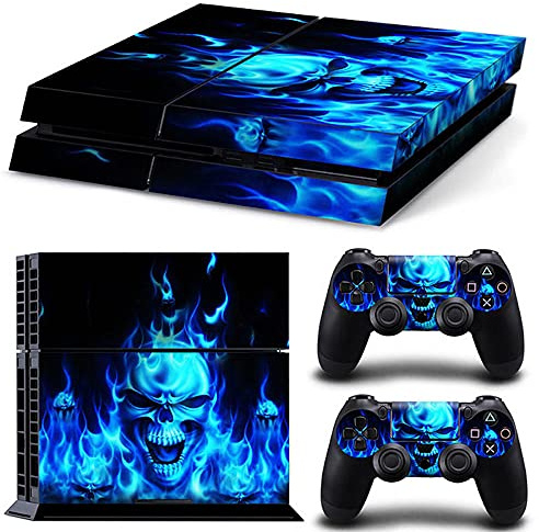 Handy Skin Aufkleber für Playstation 4 - Blue Grimace PS4 Konsole & Controller Skins Wrap Vinyl Sticker Sticker Sticker Cover