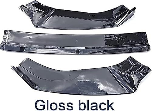 Stoßfängerlippe Spoilerlippe für VW Golf 7 MK7 7.5 R GTI GTD 2014-2019, Sport-Performance Frontspoiler AntiKollision Car Front Lower Bumper Lip Spoiler