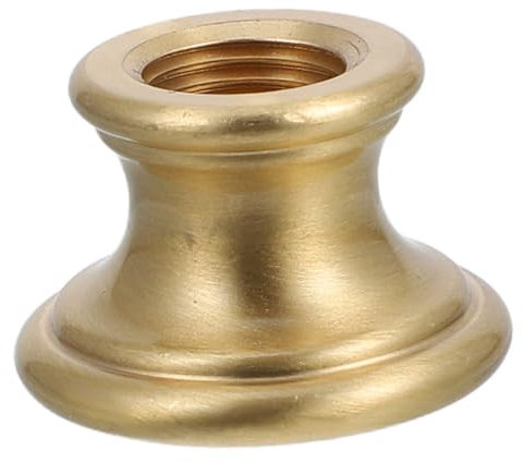 HOMSFOU Solid Brass Lamp Connector Threaded Brass Spindle Lamp Repair Rod Light Fixture Parts Fittings