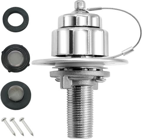 Raccord d'eau pour camping-car | Raccord d'entrée de remplissage de tuyau d'eau pour remorque RV – Raccords de port de remplissage pour adultes, amis et voyages en plein air