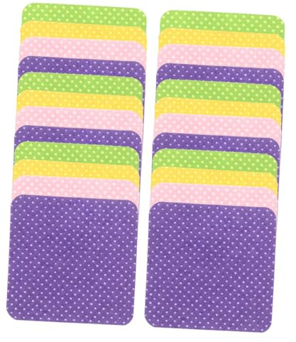 Veemoon 4taschen Nagelkleber-entfernungspads Beutel Wiederverwendbare Stoff-pads Für Gel-nagelreinigung Entfernen Von Nagellack Und Make-up Hochsaugfähige Reinigungstücher Für Nägel Und Ha