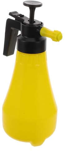 FUNOMOCYA Drucksprüher Sprühflasche mit Hoher Säure Alkalibeständigkeit Robustes Kunststoffmaterial Gleichmäßige Sprühverteilung Vielseitig für Auto Garten Haushaltsreinigung Geeignet