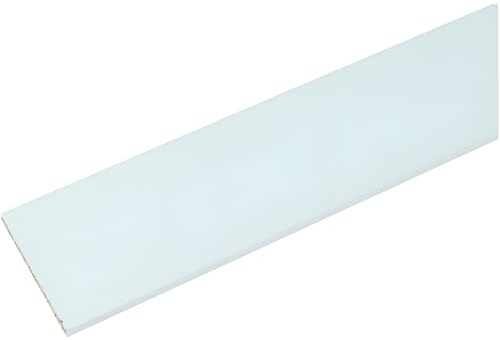 White MFC Furniture Panel – Melamine Faced Chipboard Board for Shelving, Cabinets & Wardrobe Frames (2400mm x 600mm x 15mm)