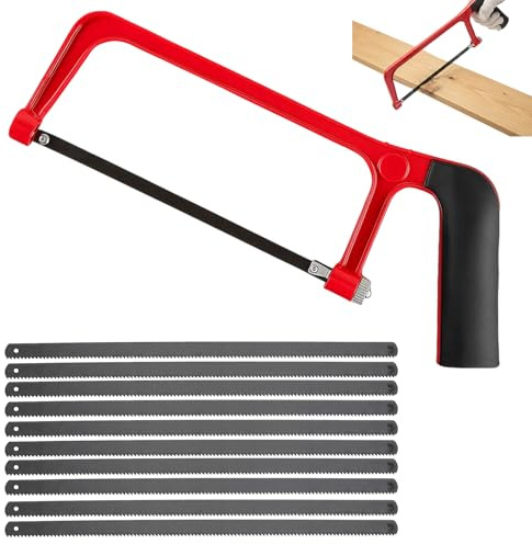 Metallsäge Klein, 11-teiliges Set mit Eisensäge und Bügelsäge für Holz, Ideal für Heimwerker und Profis, Perfekt für Holz- und Metallarbeiten sowie Haushaltsreparaturen