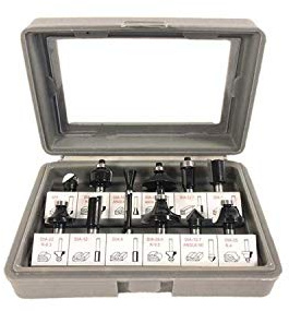 Parkside 304379 - Set di frese per fresatrice verticale POF 1200 C2 - IAN 304379
