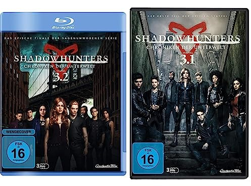 Shadowhunters - Chroniken der Unterwelt - Staffel 3.2 [Blu-ray] & Shadowhunters - Staffel 3.1 [3 DVDs]