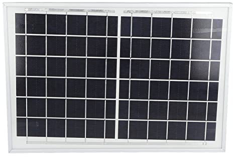 Solarpanel-Ladegerät, Solar-Power-Panel 6 V, 10 W, Tragbar, Wasserdicht, Staubdicht, Polysilizium-Solarpanel-Ladegerät für Kleine Trockenlager, Solarmodule