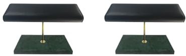 Leisurealeaneag 2 set Marmor Uhr Ständer Halter Armreifen Rest Organizer für Vanity Top Vater Geschenke grün L