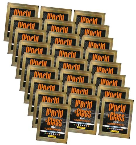 Panini World Class 2024 Fussball Sticker - 25 Tüten Sammelsticker