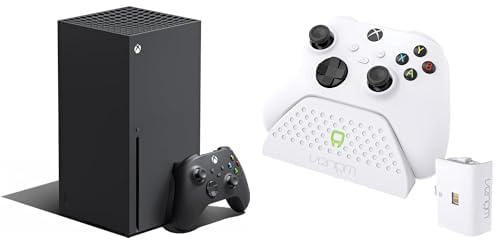 Xbox Series X + Venom Station de chargement avec batterie rechargeable - Blanc Series X & S One