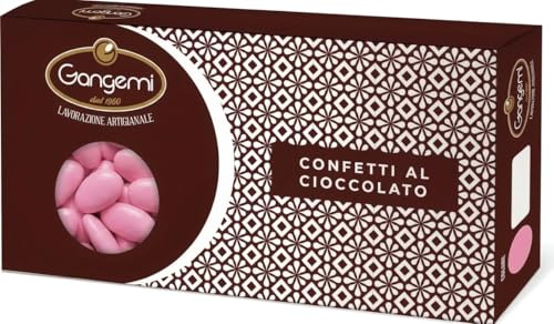 Gangemi - Confetti al Cioccolato Fondente Colore ROSA - 500 g