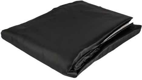 NUZAMAS Pool Table Cover Full Protection 7Ft Waterproof Billiard Table Cover for Patio Table Dustproof Oxford Fabric Snooker Table Cover with Drawstring 225x116x82cm