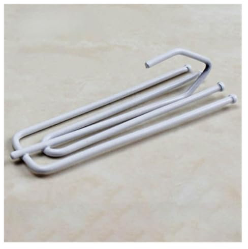 Aqxyedc 15 STÜCKE Metall Vier Gabel Vorhang Band Haken Vorhang Tuch Ring Klemmschienen DIY Hause Vorhang Zubehör wanglan(Bianco)