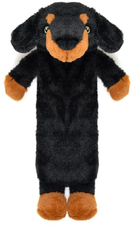 A2Z Wärmflaschen 3D Tier Dackel Weicher Plüsch Fleecebezug 1 Liter Langlebig Auslaufsicher Gummiflasche - Hot Bottle HB0356 Dachsund