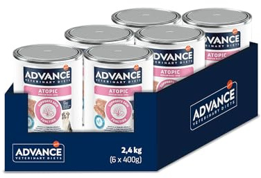Advance Diets Cibo Umido per Cani - Atopic - 6 scatolette da 400g