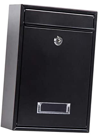 Veemoon Outdoor Metal Letter Box for Home Mailbox Lock Multi-functional Post Box for Outdoor Use Weather Resistant Design for Villas and Offices
