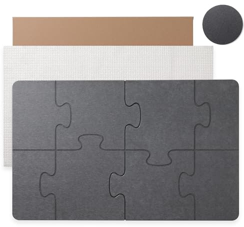 Dai Lufei Tapis Diatomite Salle de Bain 50 * 80cm - Tapis de Bain Pierre Absorbante et Antidérapant - Tapis de Douche Séchage Rapide Sortie de Douche