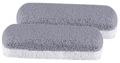 Healifty 2piezas Piedra Pómez para Pies Herramienta de Pedicura Exfoliante Removedor de Callos para Pies Raspador de Piedra Pómez para Pedicura