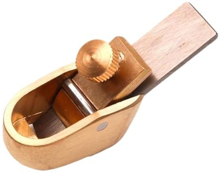 Kleiner Handhobel Holz 8/12/14/16/18mm Metall Hand Hobel Breite Violine Cello, Der Holzbearbeitung Hobel Cutter set Werkzeug Gebogene Sohle Metall Kupfer(4)