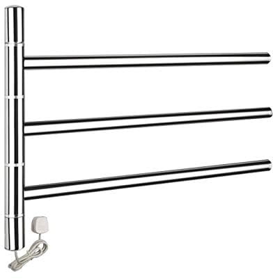 HGTRH Calentador Toallas Electrico, Radiador Toallero Agua Calefaccion Aquecedor de Toallas Electrico WC Heated Towel Rail for Bathroom Aquecedor Toallas Electrico Hardwired