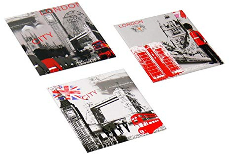 trendfinding 3 x Magnet Set London UK 3-teilig