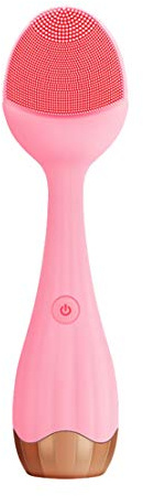 Cepillo De Limpieza Facial De Sonic Vibración Limpiador Facial Masajeador Ipx5 USB A Prueba De Agua Eléctrico Recargable Depurador Cara De Limpieza De La Cara 4 Modos De Velocidad Facial