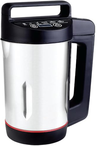 Elex® Soup Maker | Usage-1000W | 1.6L Capacity | Ideal for Smooth & Chunky Soup | Led Indicator Lights | Overfill and Overspill Sensors, Stainless Steel, 1000 W
