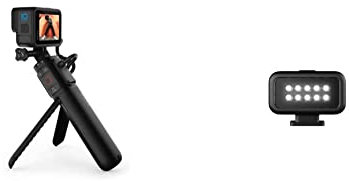 GoPro Volta (Versatile Grip, Charger, Tripod, and Remote) - Official GoPro Accessory & Light Mod - Compact Rechargeable Waterproof USB-C LED Light - Official Accessory