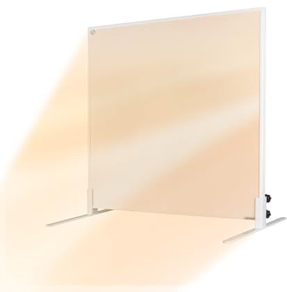 Sunheat Portable 700W Far Infrared Panel Heater, Eco-Friendly Electric Heater Panel, Energy Efficent Floor Standing or Wall Mounted Indoor Living Room Space, Bedroom, Bathroom IP54 Splash Proof